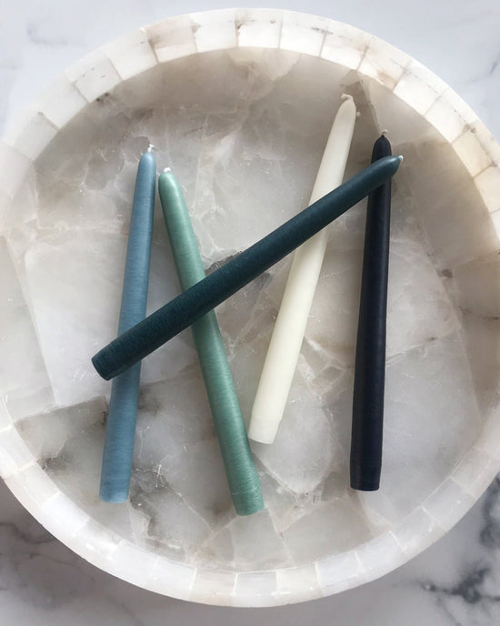 BOTANICA Zodiac Taper Candles in Water 
