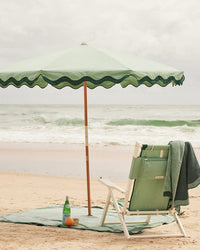 Business & Pleasure Co Amalfi Umbrella Rivie Green 