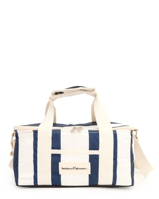 Business & Pleasure Co Holiday Cooler - Navy Capri Stripe 