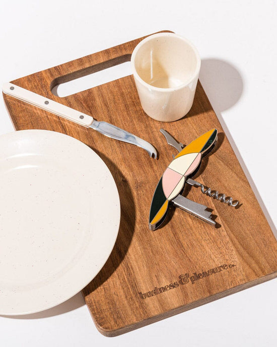 Business & Pleasure Co Home Picnic Set - Rivie White