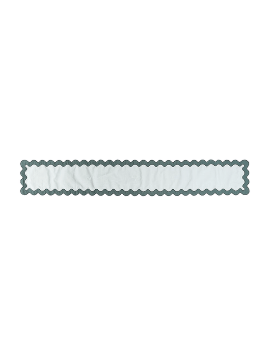 Business & Pleasure Co Table Runner - Rivie Green 
