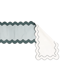 Business & Pleasure Co Table Runner - Rivie Green 