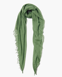 Chan Luu Accessories English Ivy Cashmere & Silk Scarf in English Ivy