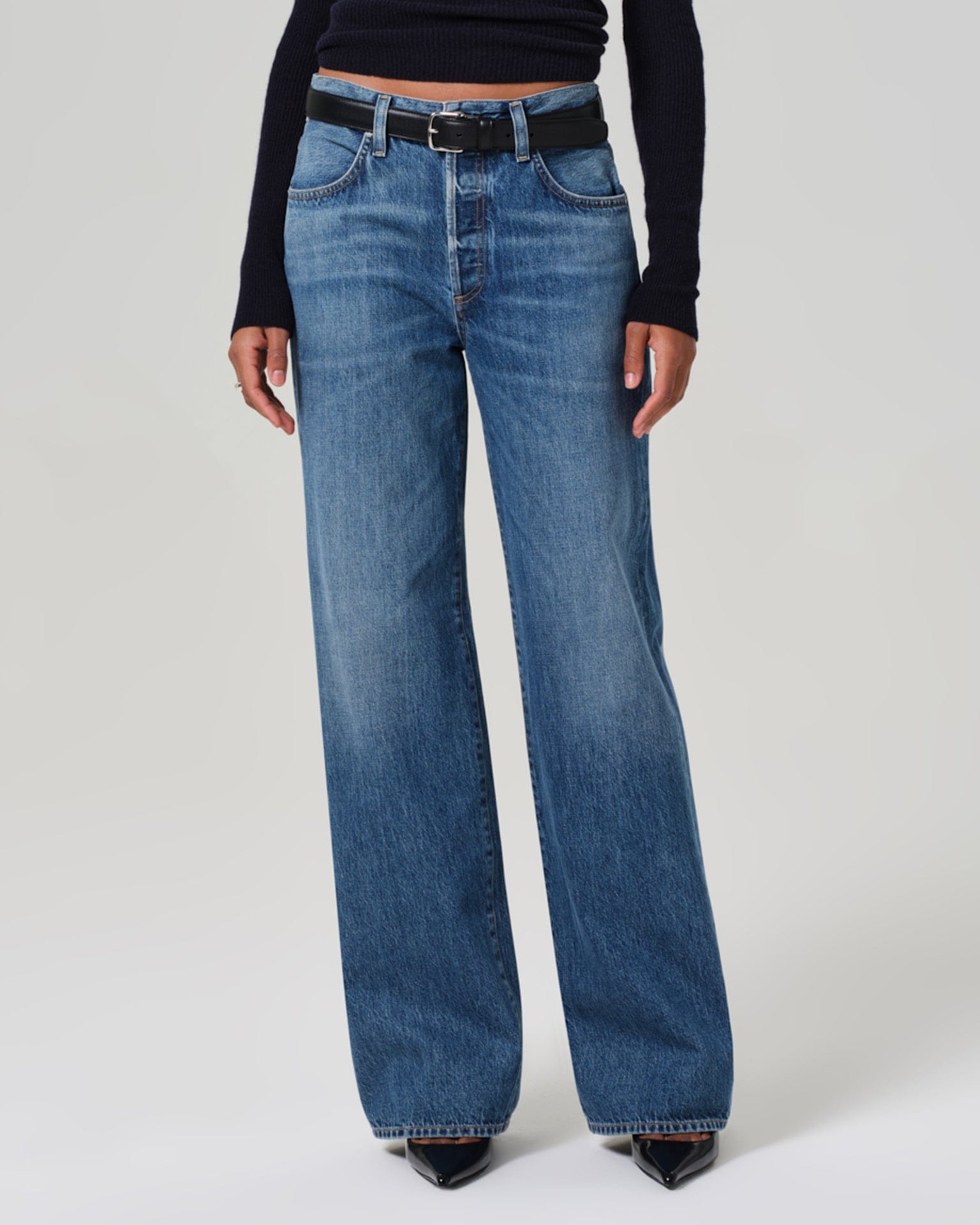Annina High Rise Wide Leg 30in in Sunland