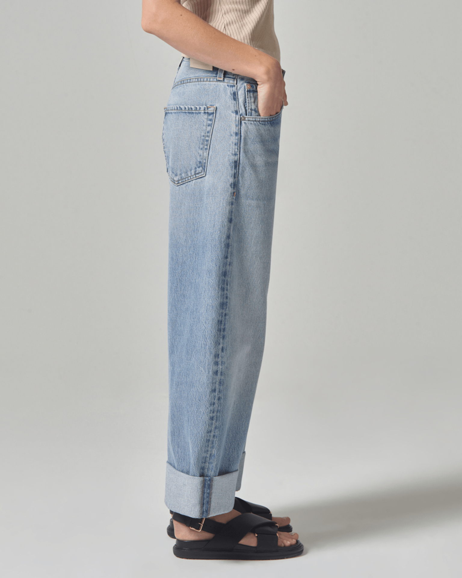 Citizens of Humanity Ayla Baggy in Gemini - Bliss Boutiques Citizens of Humanity Ayla Baggy in Gemini - Bliss Boutiques