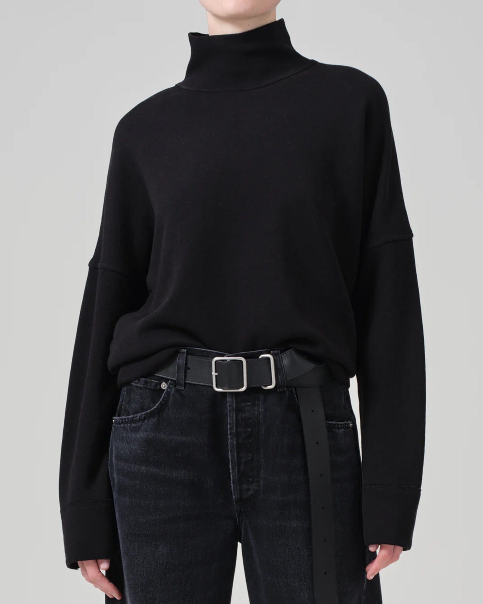 Cara Turtleneck in Black