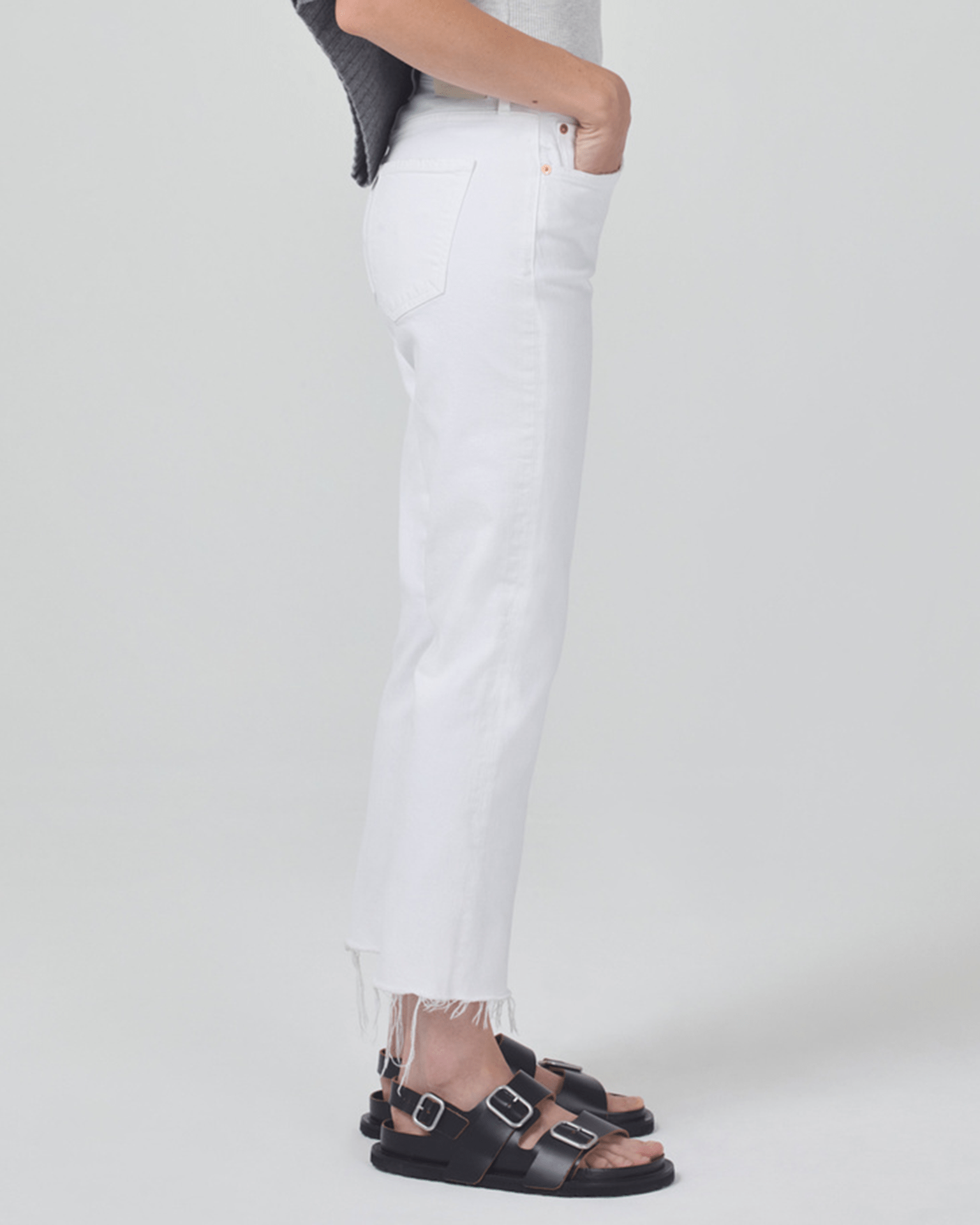 Citizens of Humanity Isola Cropped Boot in Mayfair - Bliss Boutiques