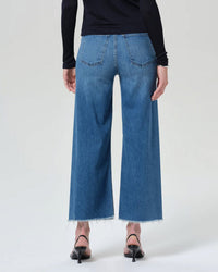 Citizens of Humanity Lyra Wide Leg Crop 27in in Verve 5 - Bliss Boutiques