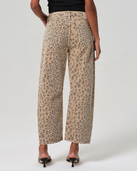 Citizens of Humanity Miro Relaxed Jean in Natural Cheetah 