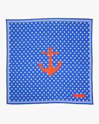 Clare V. Bandana - Nautique in Cobalt 2 - Bliss Boutiques