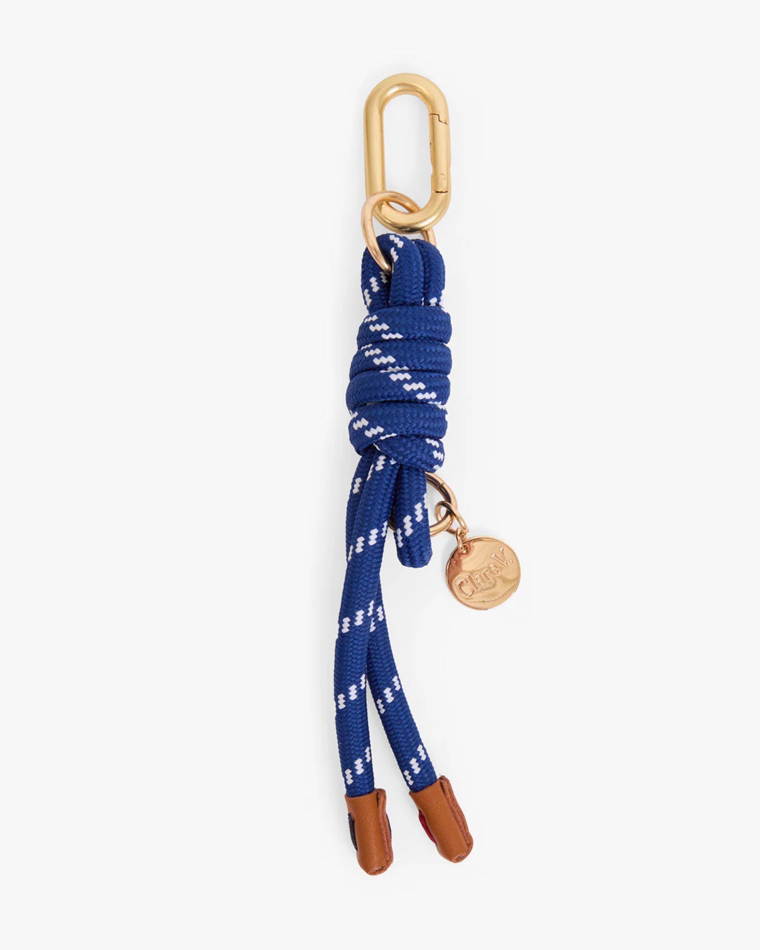 Barrel Knot Fob in Navy
