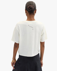 Clare V. Comme Ci Comme Ca C/L Le Carre T in Cream 3 - Bliss Boutiques