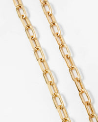 Clare V. Crossbody Strap - Oval Link in Vintage Gold 3 - Bliss Boutiques