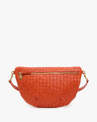 Clare V. Grande Fanny - Med Wvn Diagonal in Saltillo 1 - Bliss Boutiques