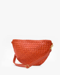 Clare V. Grande Fanny - Med Wvn Diagonal in Saltillo 6 - Bliss Boutiques