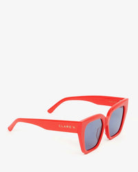 Clare V. Heather Sunglasses in Red 