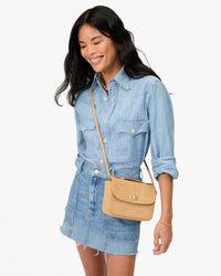 Clare V. Kathryn - Suede in Dune 3 - Bliss Boutiques