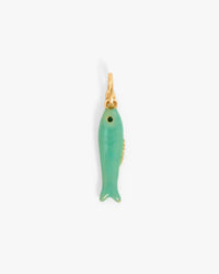 Clare V. L'Ete Sardine Charm in Mint 1 - Bliss Boutiques