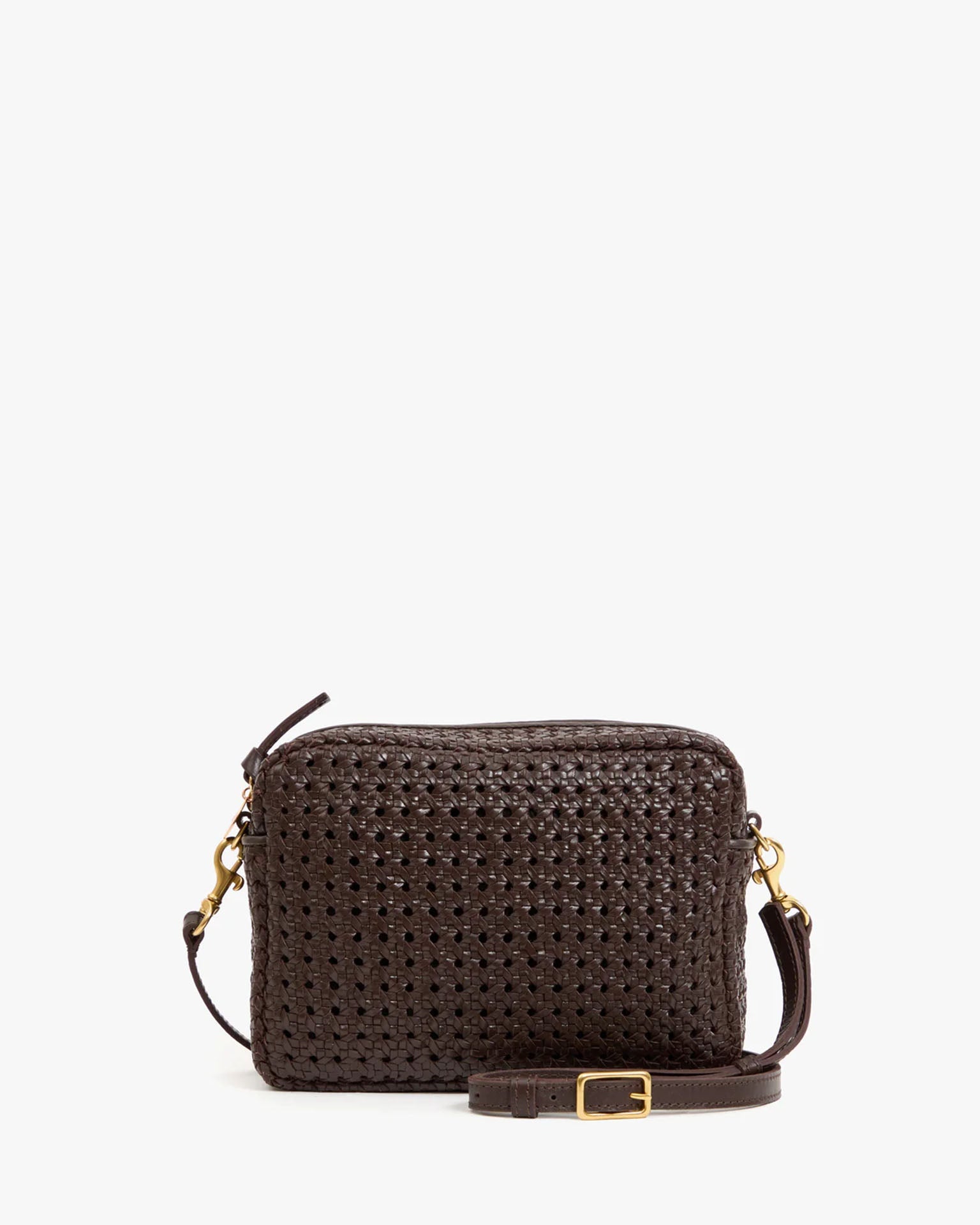 Midi Sac - Rattan in Chocolate