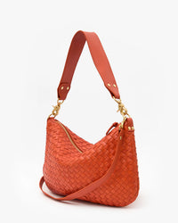Clare V. Moyen Messenger - Med Wvn Diagonal in Saltillo 5 - Bliss Boutiques