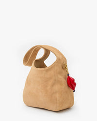 Clare V. Petit Bando - Suede in Dune 6 - Bliss Boutiques