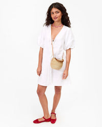 Clare V. Accessories Cream Petit Pot de Miel in Cream