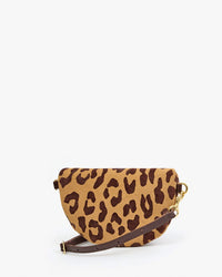 Clare V. Petite Fanny - Pablo Cat Suede in Lark/Brown 3 - Bliss Boutiques