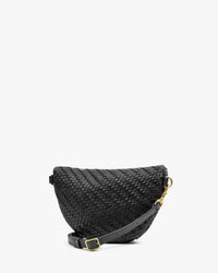 Clare V. Petite Fanny - Wvn Zig Zag in Black 4 - Bliss Boutiques
