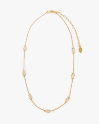 Clare V. Petite Pearl Sardine Charm Chain 