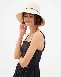 Clare V. Romy Hat in Natural 1 - Bliss Boutiques