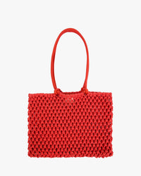 Clare V. Sandy in Bright Poppy 1 - Bliss Boutiques