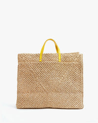 Clare V. Accessories Dune Summer Simple Tote in Dune Raffia