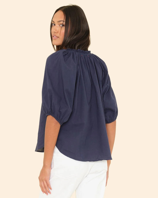 XiRENA Jules Top in Navy 