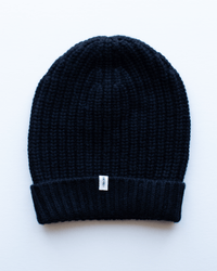 COLORI Ribbed Beanie in Embassy 