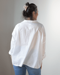 CP Shades Clothing Lissa Cotton Pullover in White
