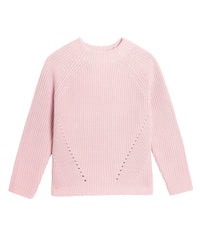 Demylee Clothing Daphne Cotton Sweater in Petal