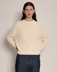 Demylee Chelsea Organic Cotton Sweater in Natural 
