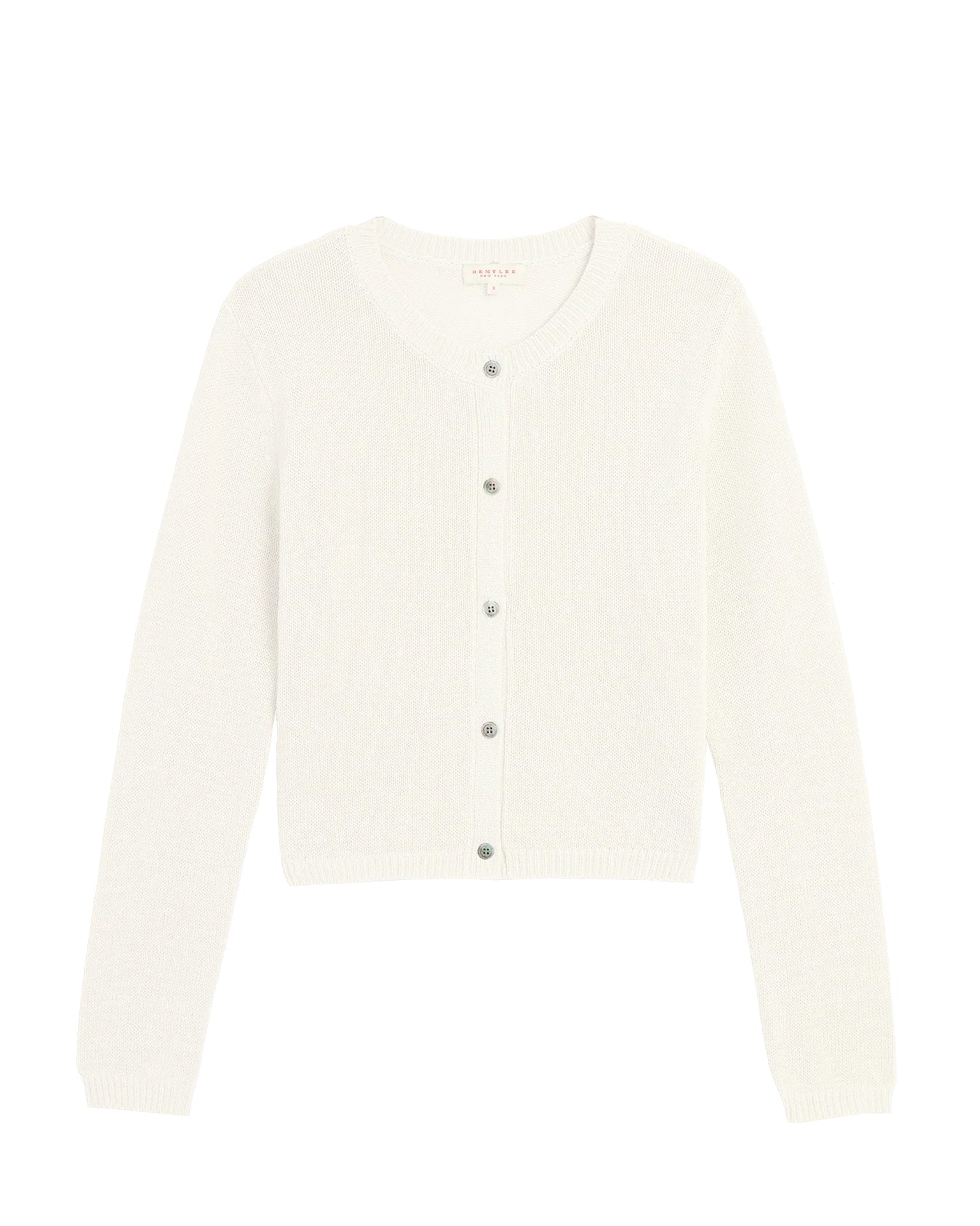 Josie Cotton Linen Cardigan in Off White