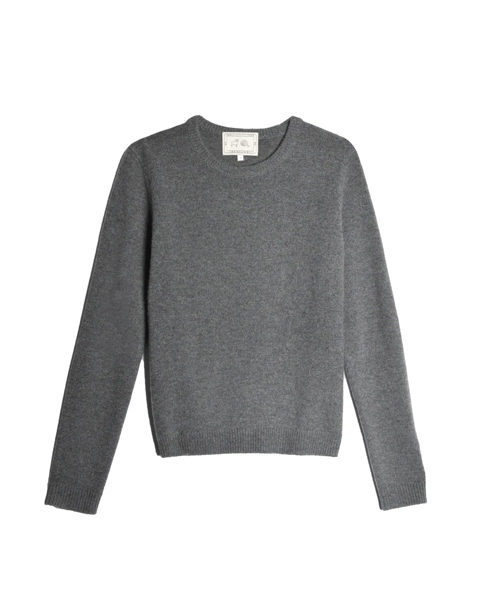 Lulu Sweater in Dark Heather Grey