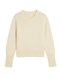Demylee Micha Cotton Sweater in Off White 2 - Bliss Boutiques