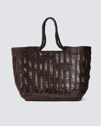Dragon Diffusion Window Basket in Dark Brown 