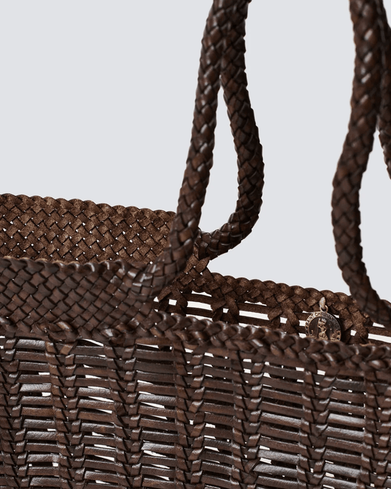 Dragon Diffusion Window Basket in Dark Brown 