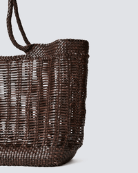 Dragon Diffusion Window Basket in Dark Brown 