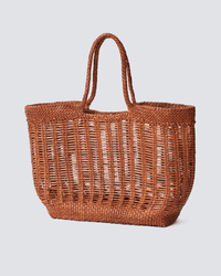 Dragon Diffusion Window Basket in Tan 