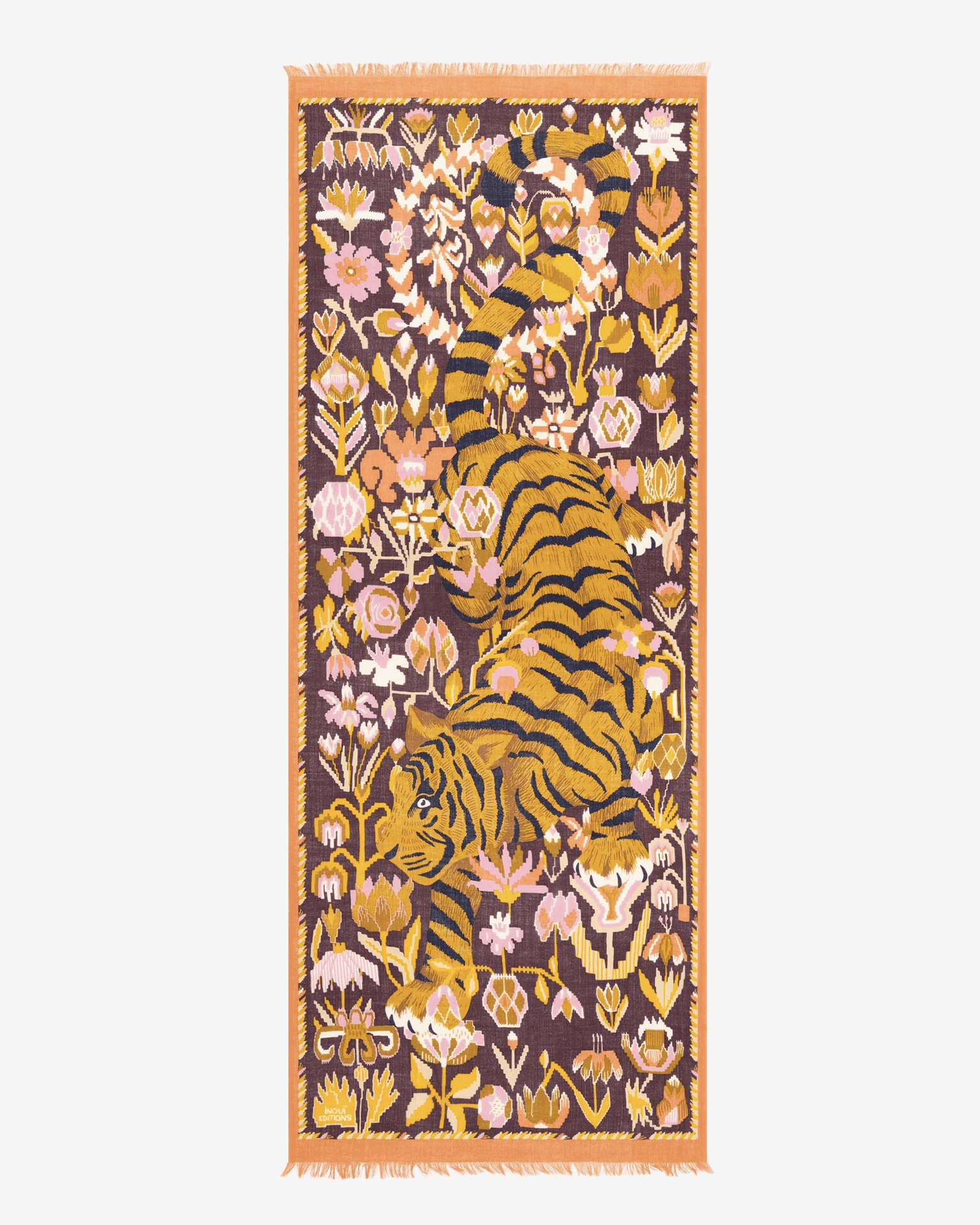 Inoui Editions Scarf / Etole 70 Jorgen in Caramel - Bliss Boutiques