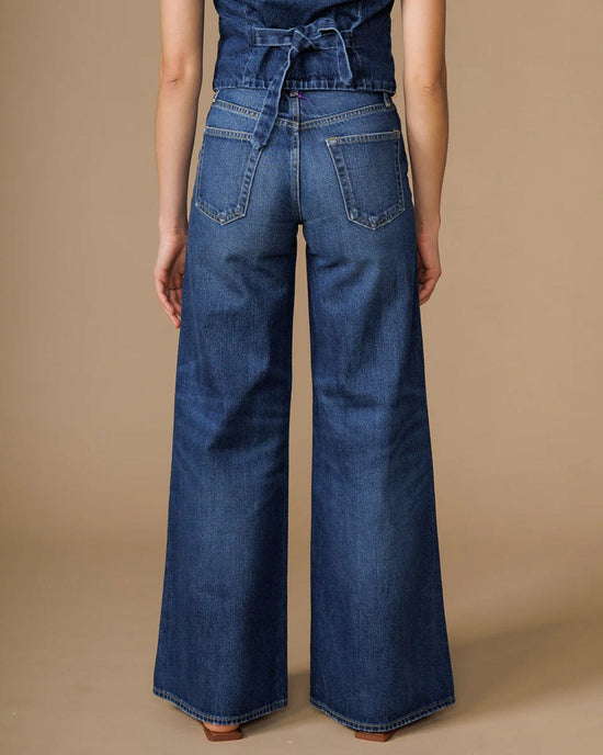 Edwin Marli Super Wide Leg in Rialto 
