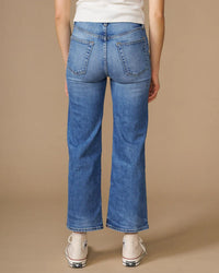 Edwin Marli Wide Leg Ankle in Grand 