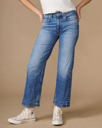 Edwin Marli Wide Leg Ankle in Grand 