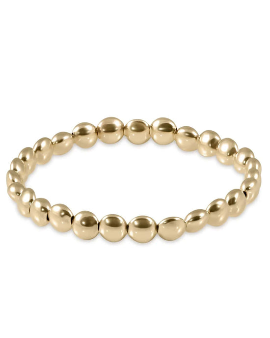 enewton Jewelry 14K Gold Filled Honesty Gold 6mm Bead Bracelet