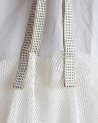 Épice Bi - Color Large Tote in White Sand 2 - Bliss Boutiques